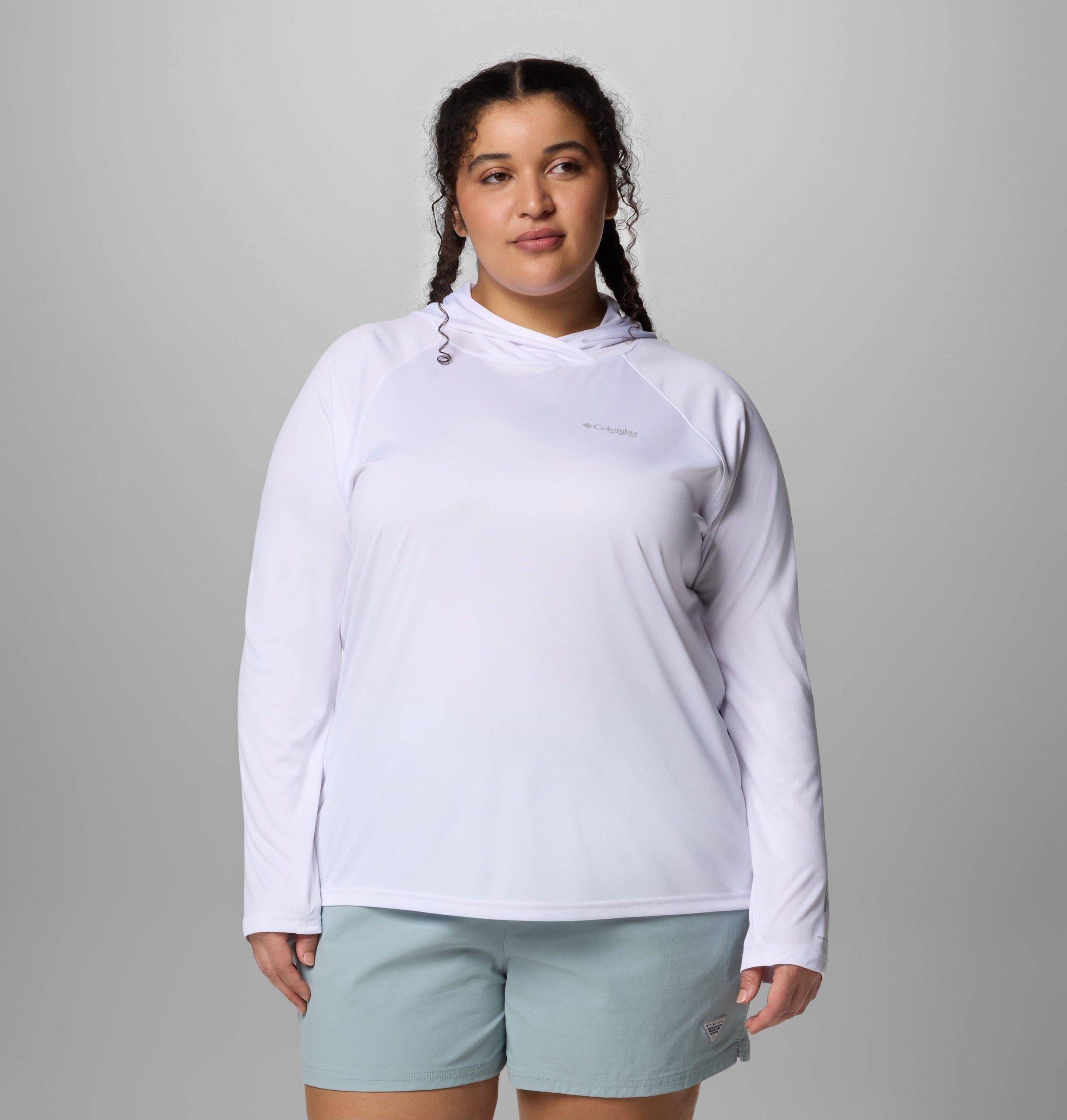 pfg tidal tee ii hoodie für damen – Übergröße