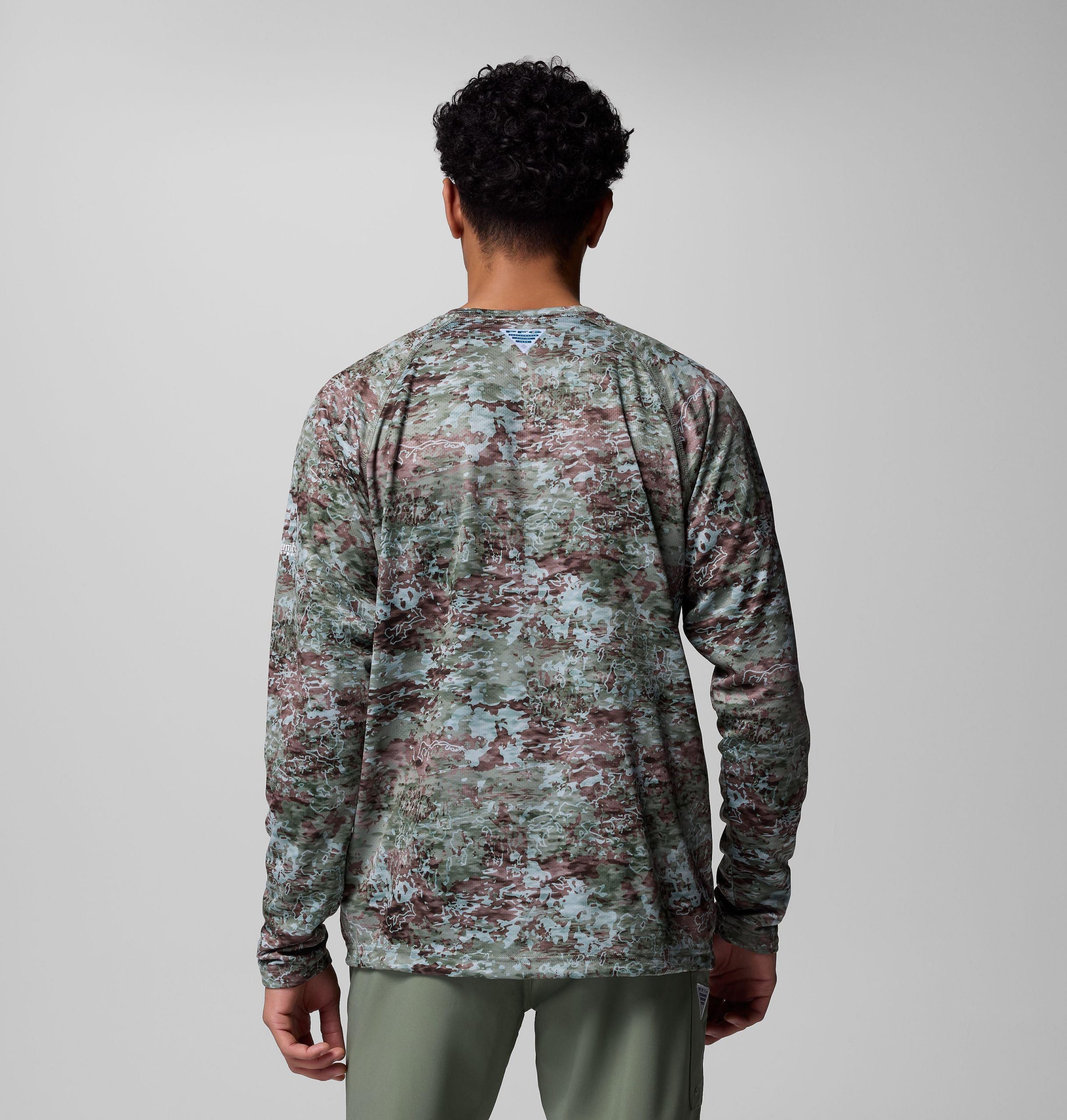 pfg super solar stream border hex langarmshirt für herren