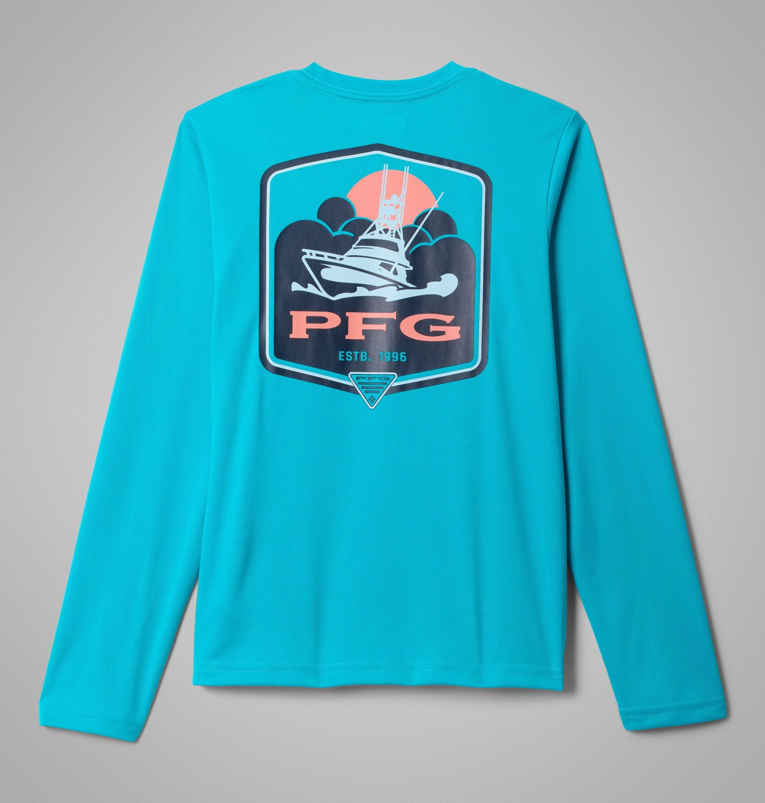 pfg fish bars langarmshirt für jungen