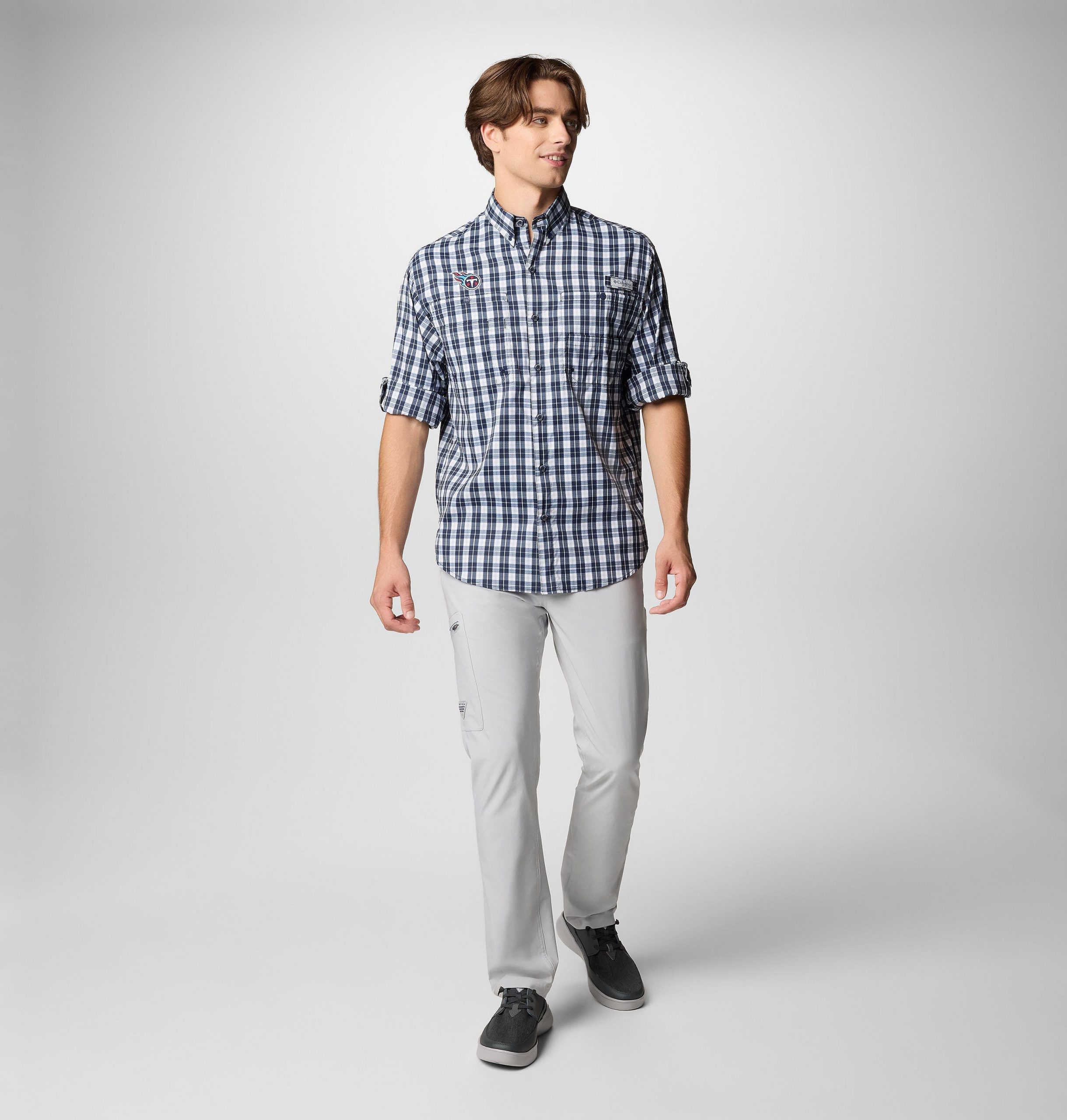 pfg super tamiami langarmshirt für herren – tennessee titans