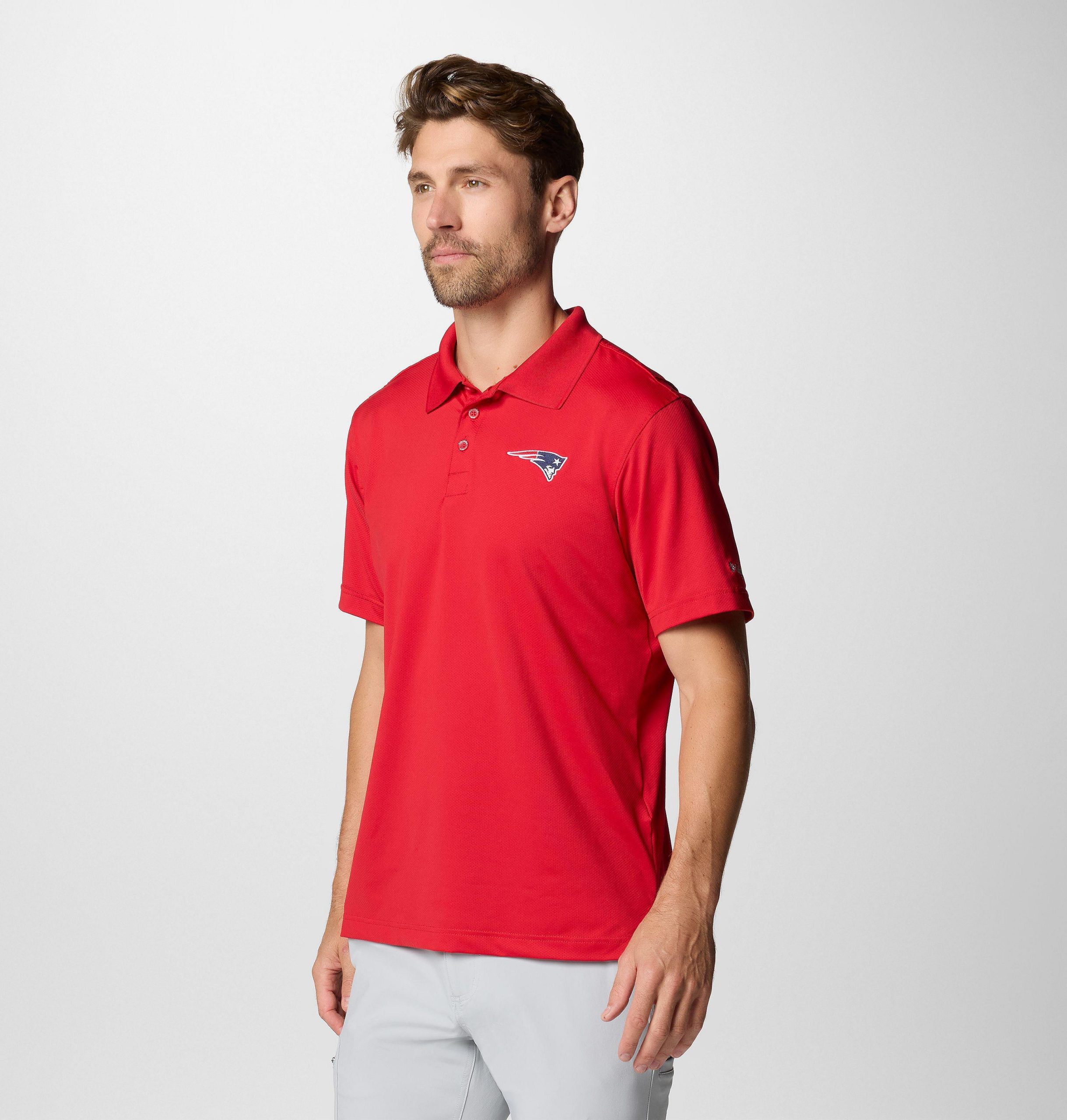 pfg low drag offshore polo für herren – new england patriots