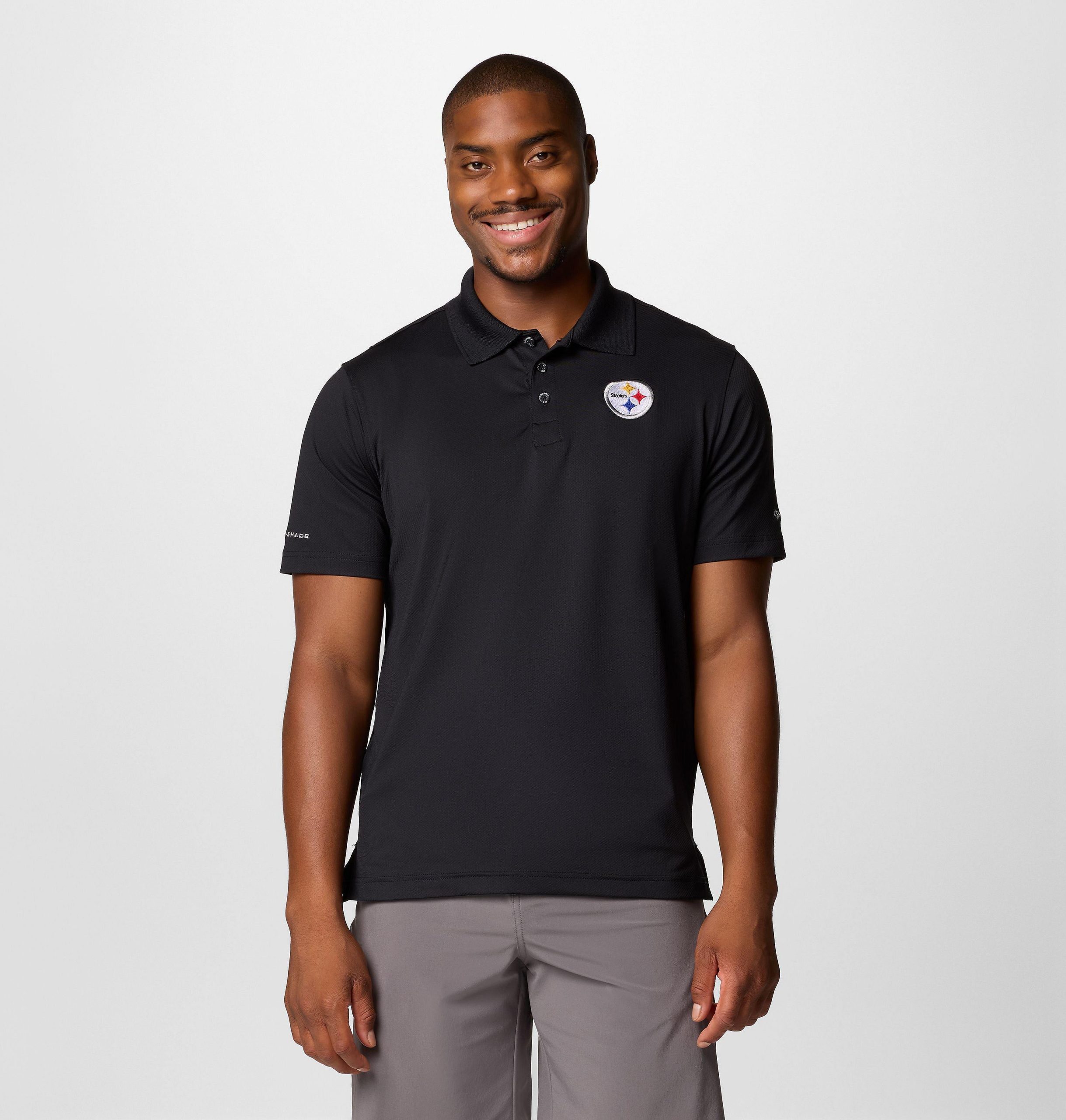 pfg low drag offshore polo für herren – pittsburgh steelers