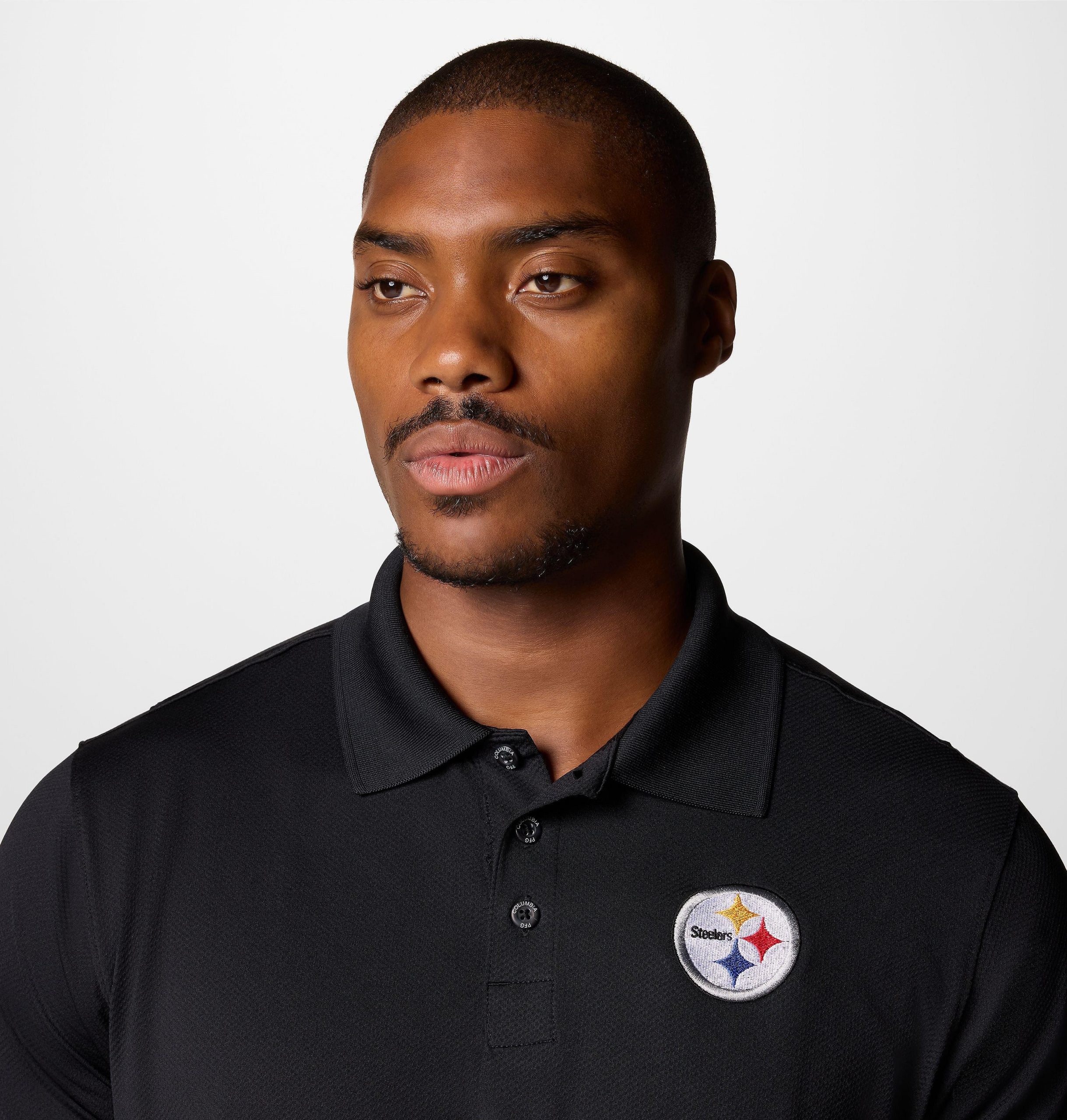 pfg low drag offshore polo für herren – pittsburgh steelers