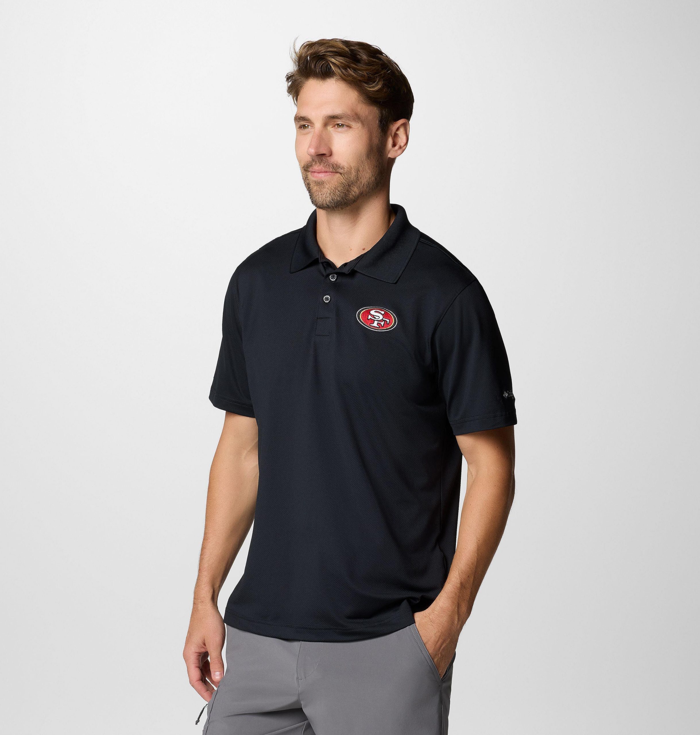 pfg low drag offshore polo für herren – san francisco 49ers