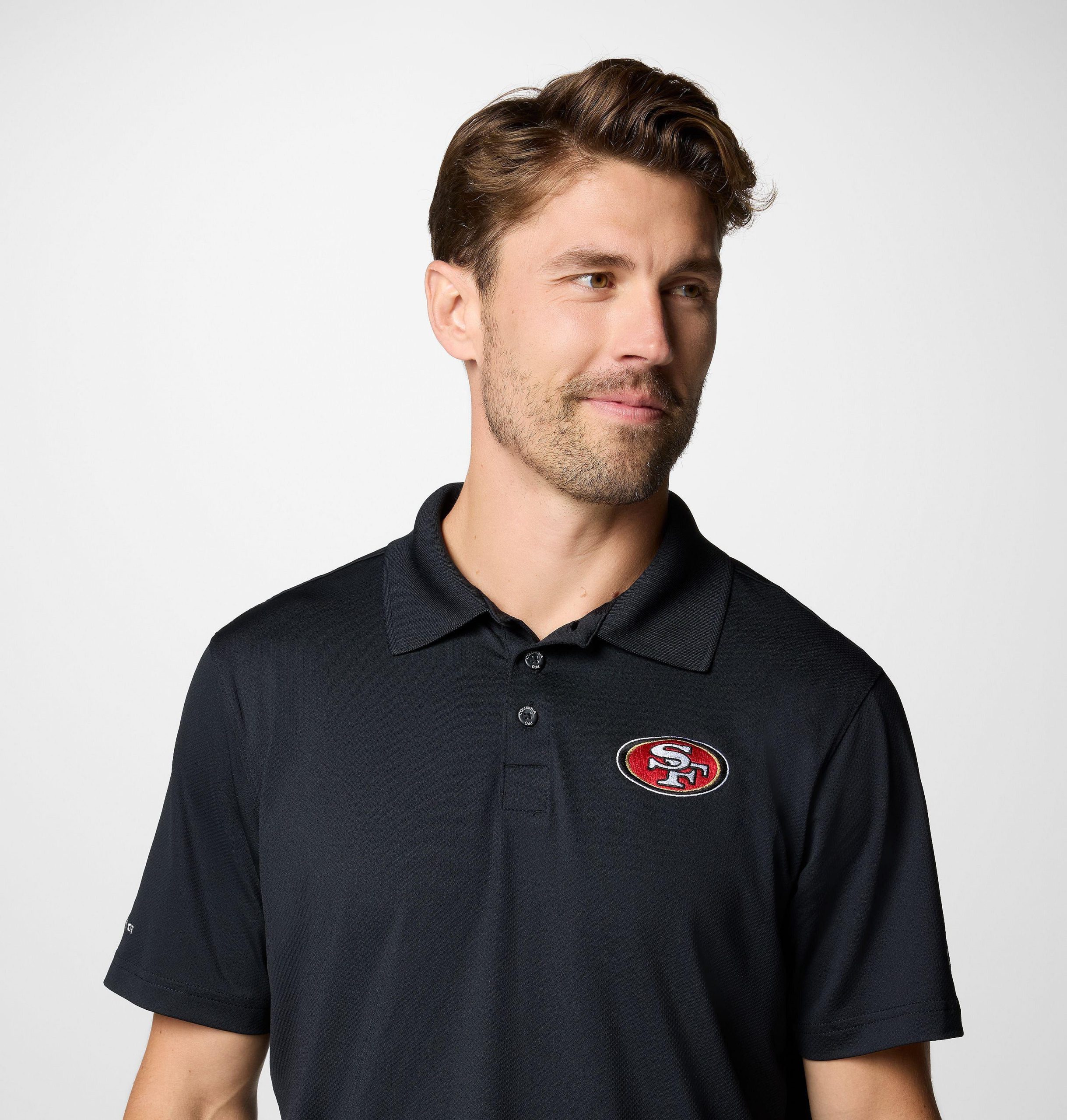 pfg low drag offshore polo für herren – san francisco 49ers