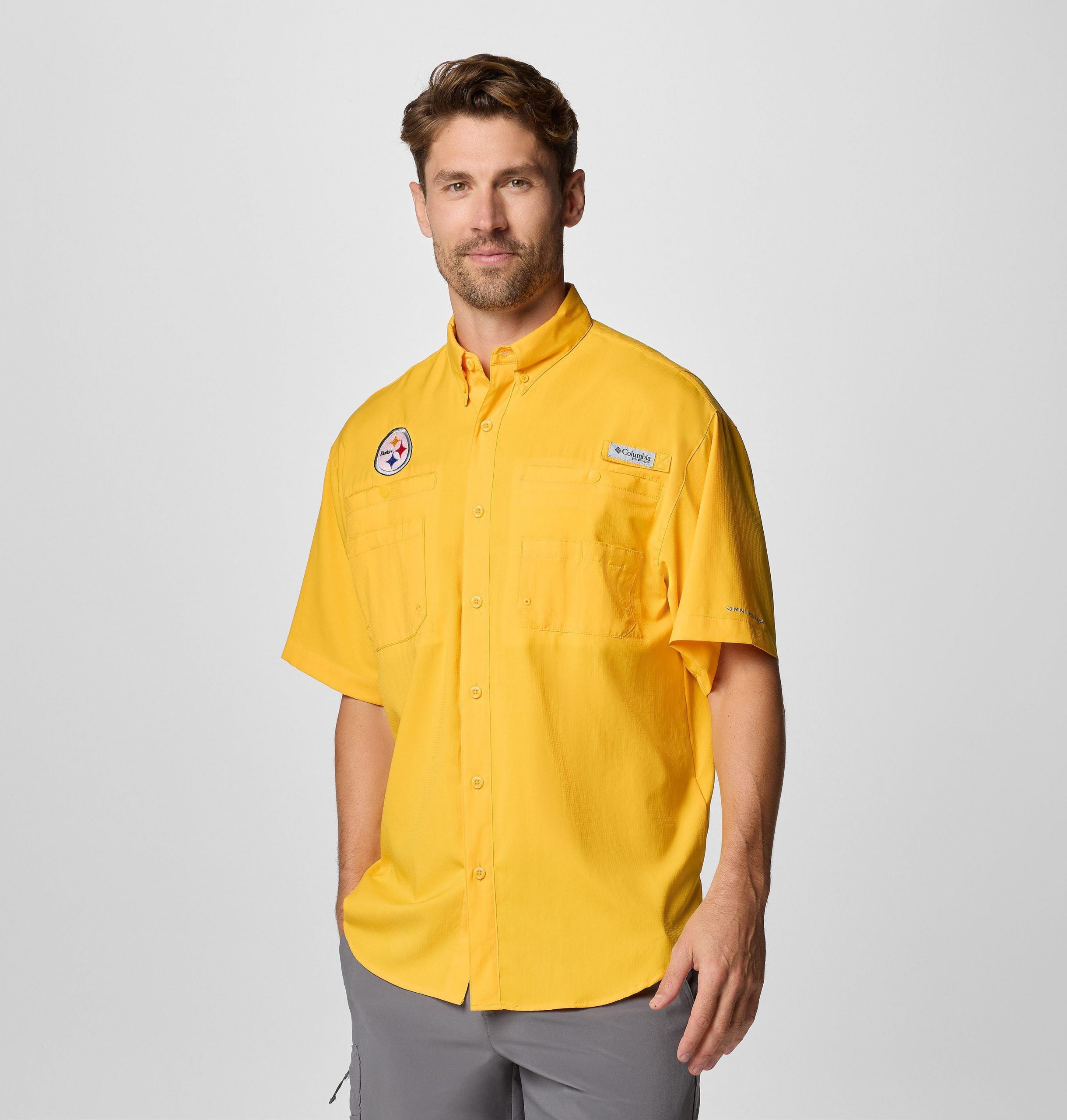 pfg tamiami kurzarm-herrenshirt – pittsburgh steelers