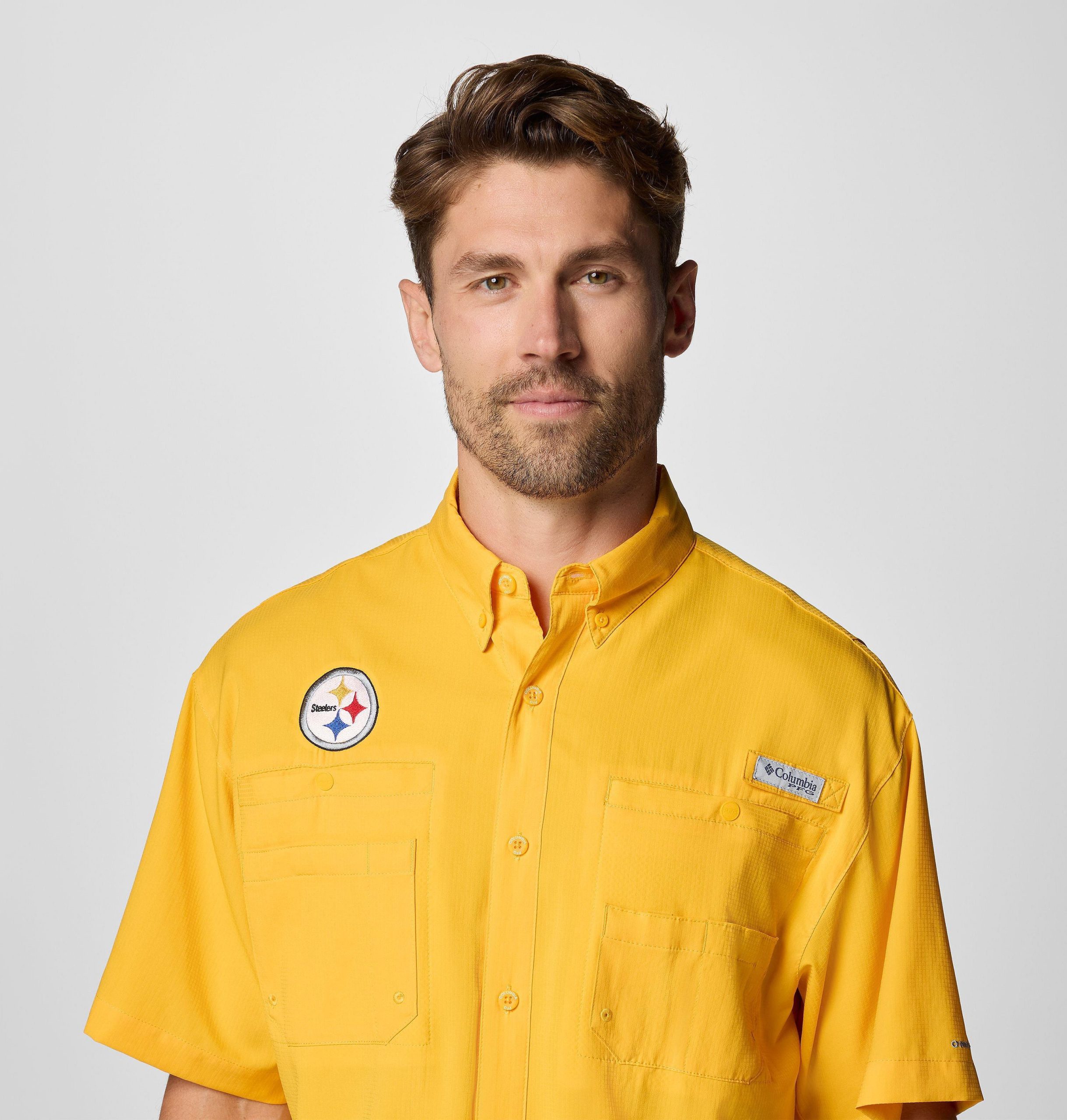 pfg tamiami kurzarm-herrenshirt – pittsburgh steelers