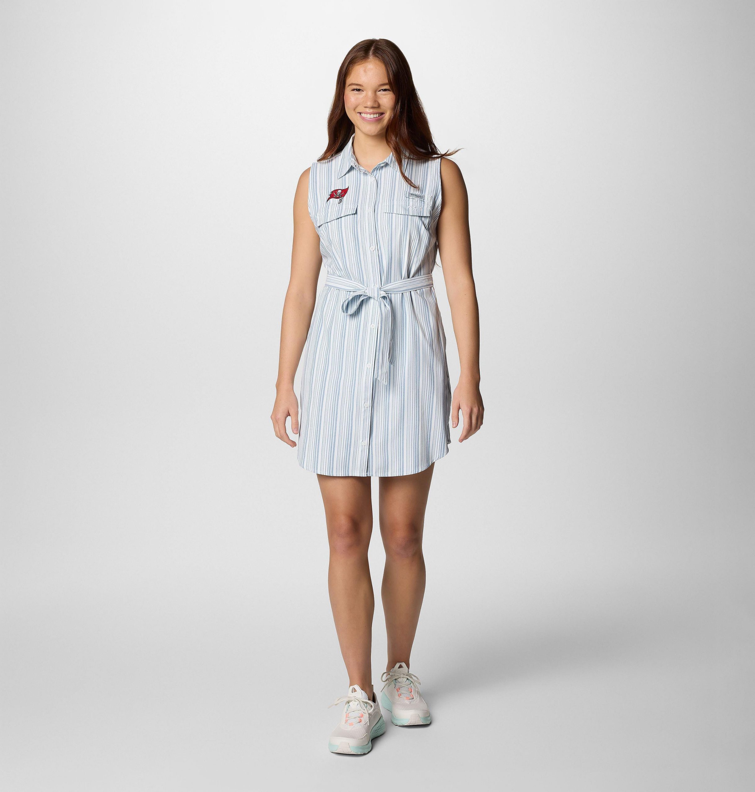 pfg sun drifter webkleid ii für damen – tampa bay buccaneers