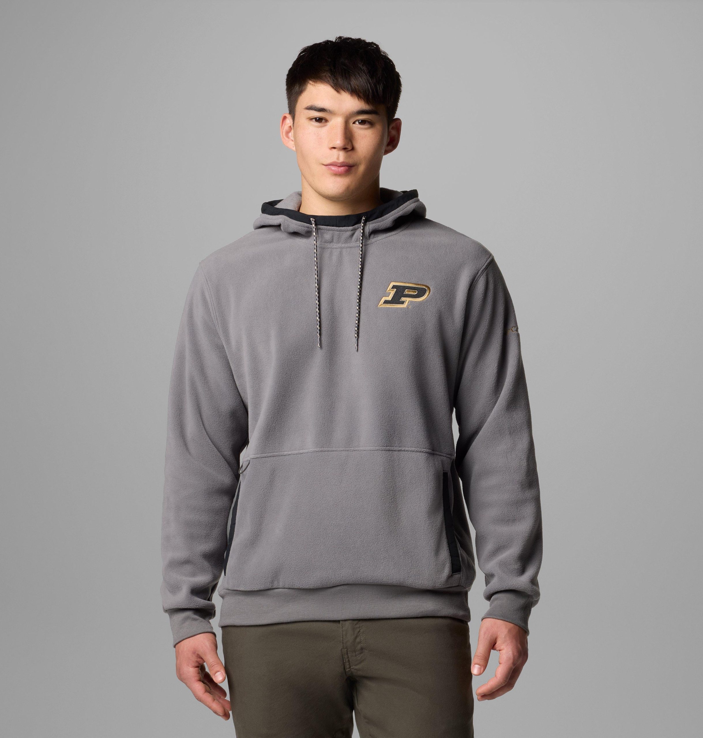 herren college flanker fleece hoodie - purdue
