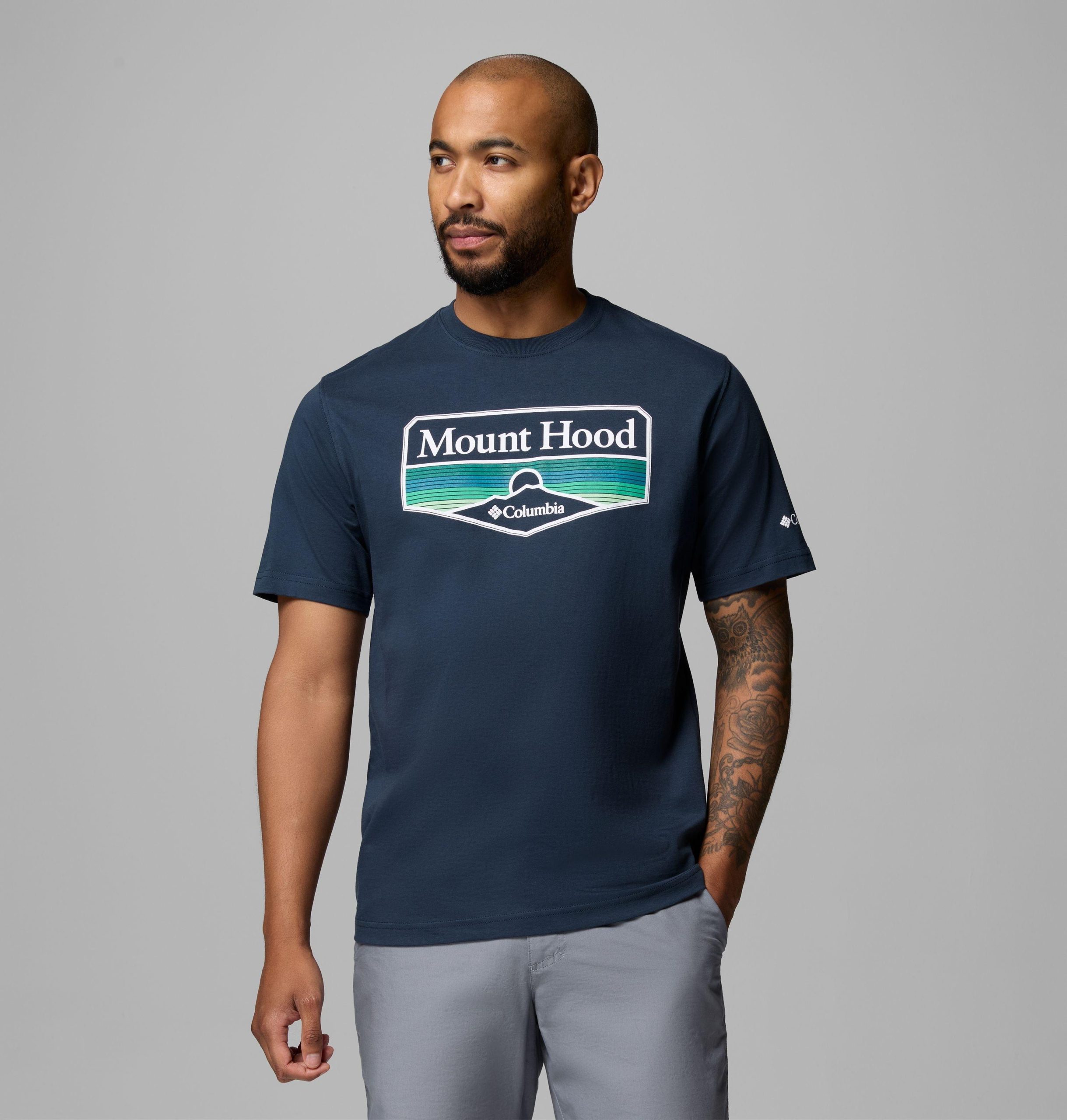 herren high point mt hood csc kurzarm-t-shirt