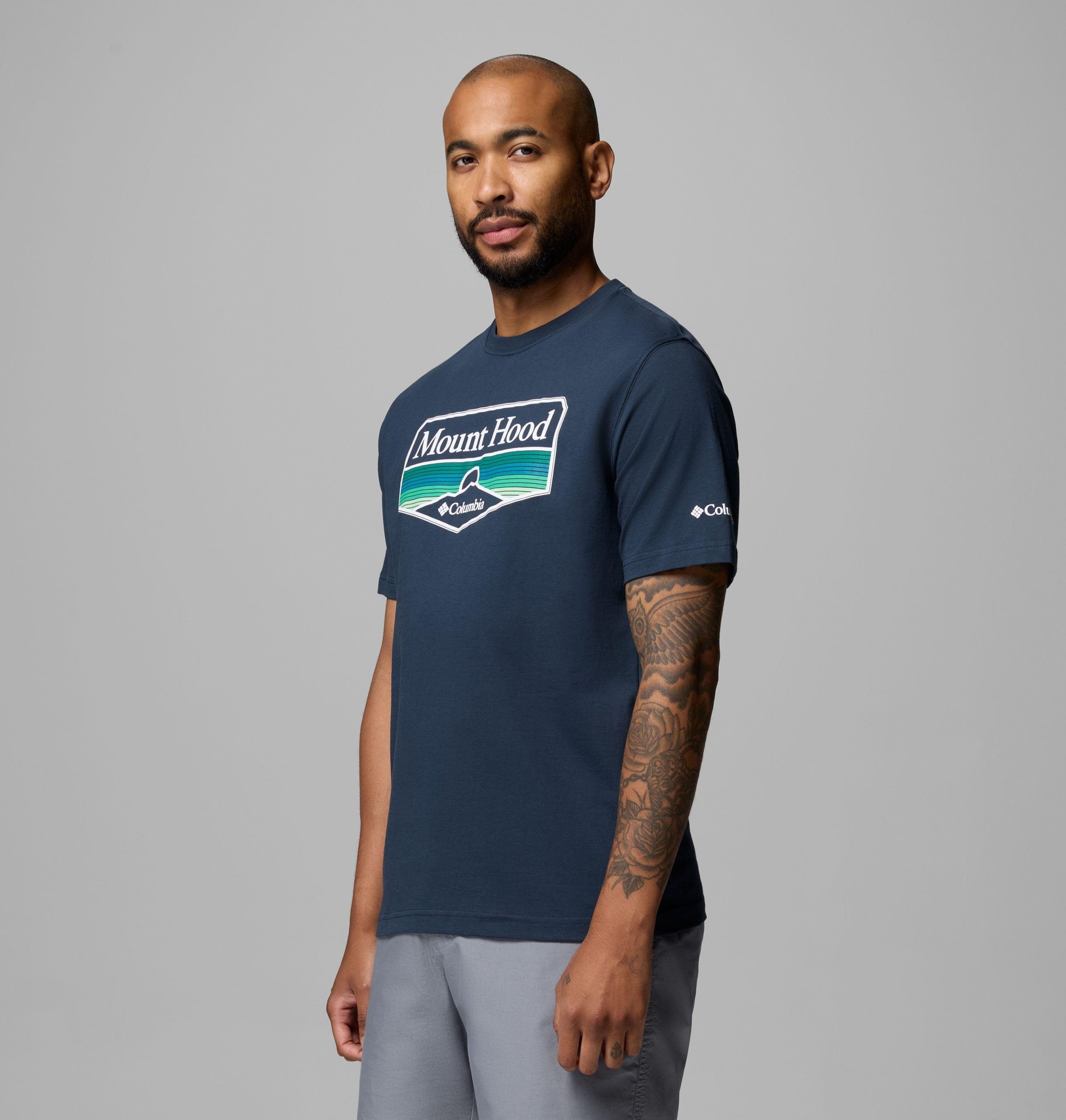 herren high point mt hood csc kurzarm-t-shirt