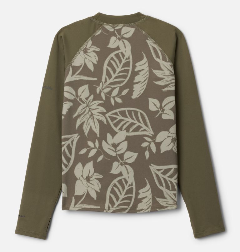 sandy shores bedrucktes langarm-sonnenschutzshirt für kinder