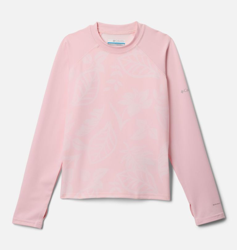 sandy shores bedrucktes langarm-sonnenschutzshirt für kinder