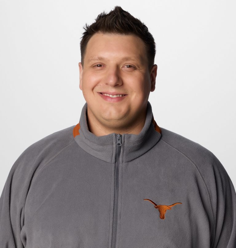 collegiate flanker iv fleecejacke für herren – texas – größe l