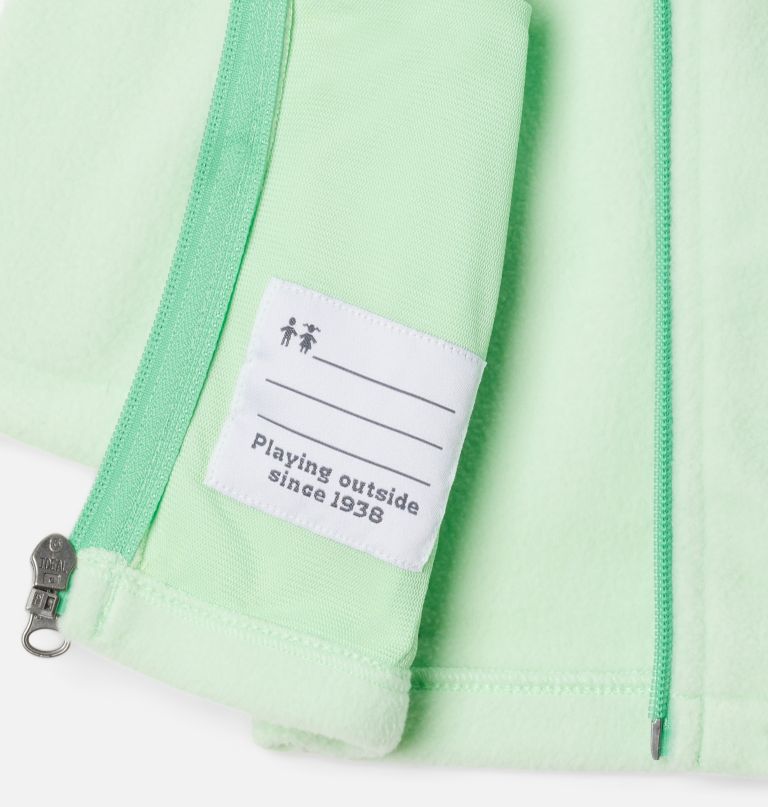 castle dale fleecejacke mit durchgehendem reißverschluss für kleinkinder und mädchen