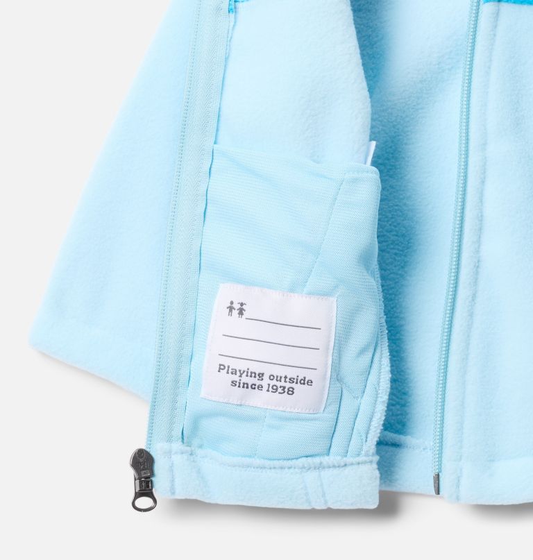 castle dale fleecejacke mit durchgehendem reißverschluss für kleinkinder und mädchen