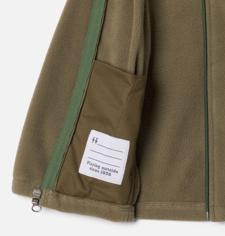 castle dale fleecejacke mit durchgehendem reißverschluss für jungen im kleinkindalter