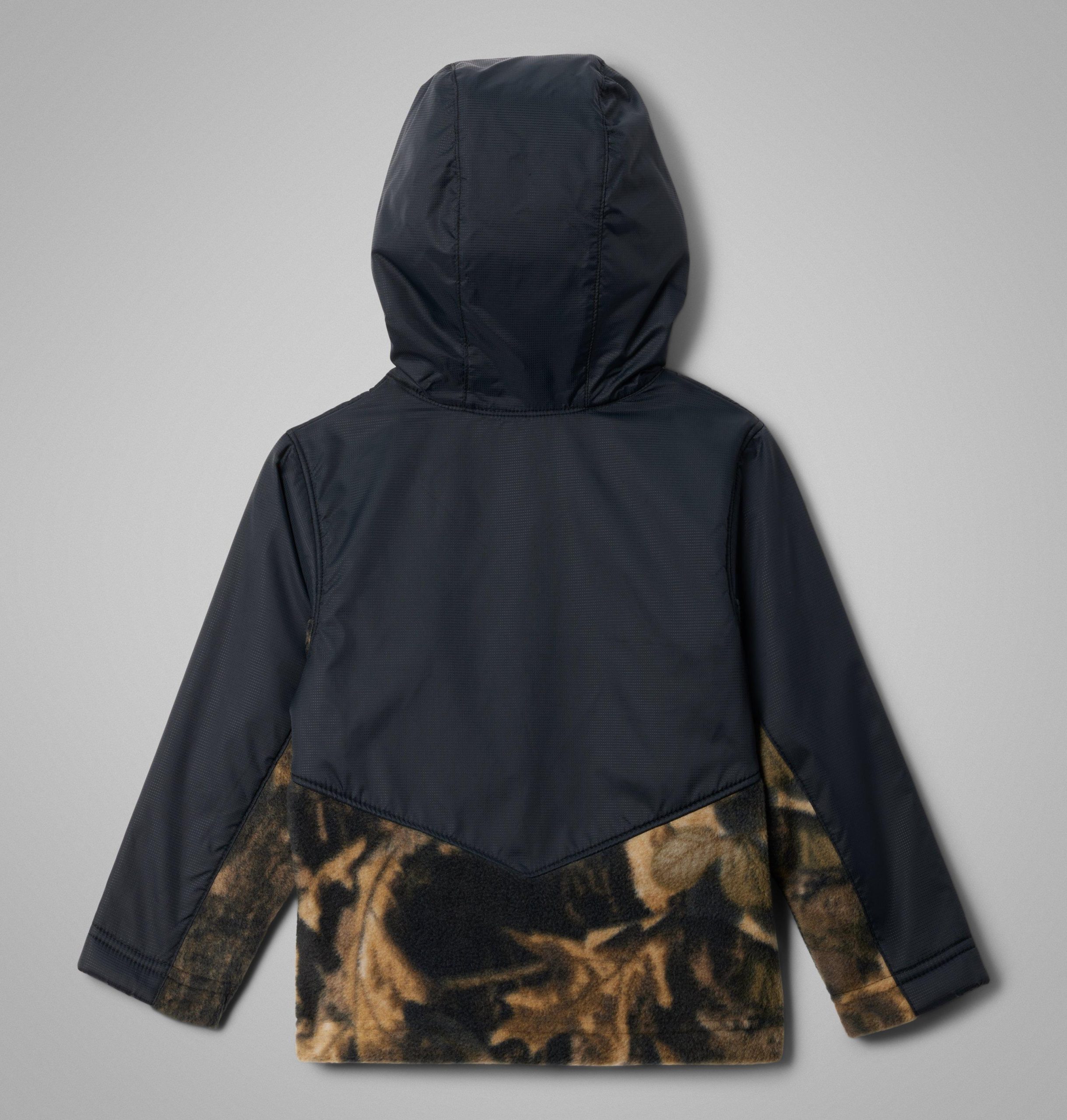 steens mt ii overlay fleecejacke mit kapuze für kleinkinder