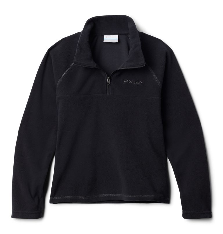 glacial fleece-pullover mit viertelreißverschluss für jungen