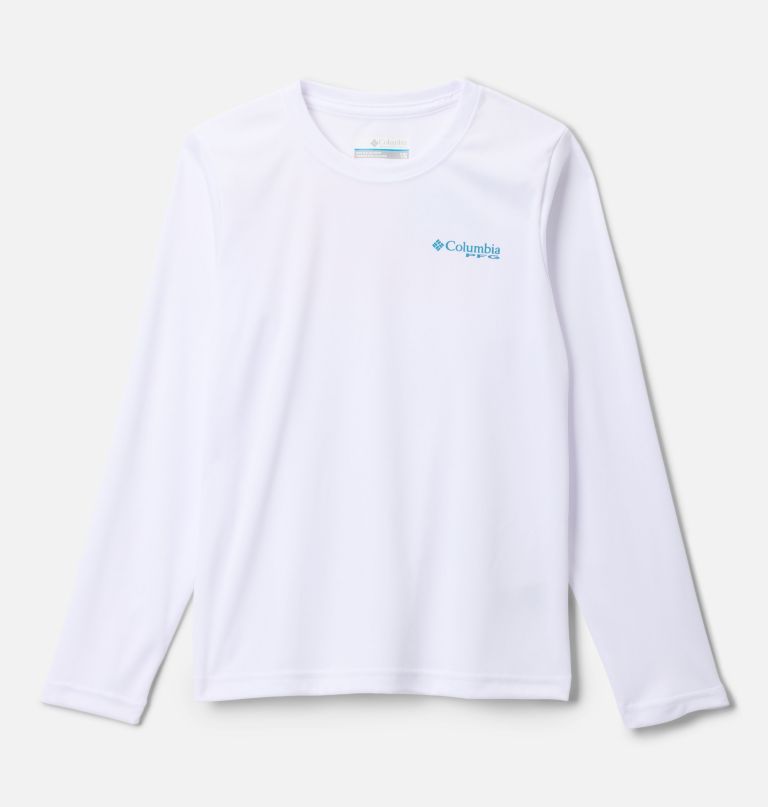 pfg terminal tackle langarmshirt mit fischflaggenmotiv für jungen