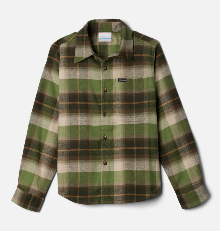cornell woods flanell-langarmhemd für jungen