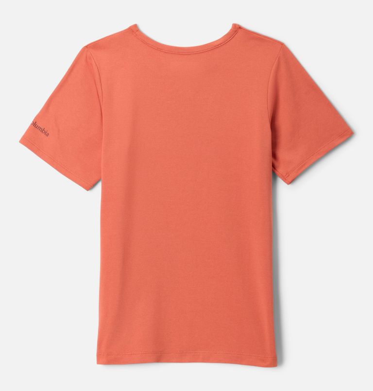 tech trail kurzarm-grafikshirt für jungen