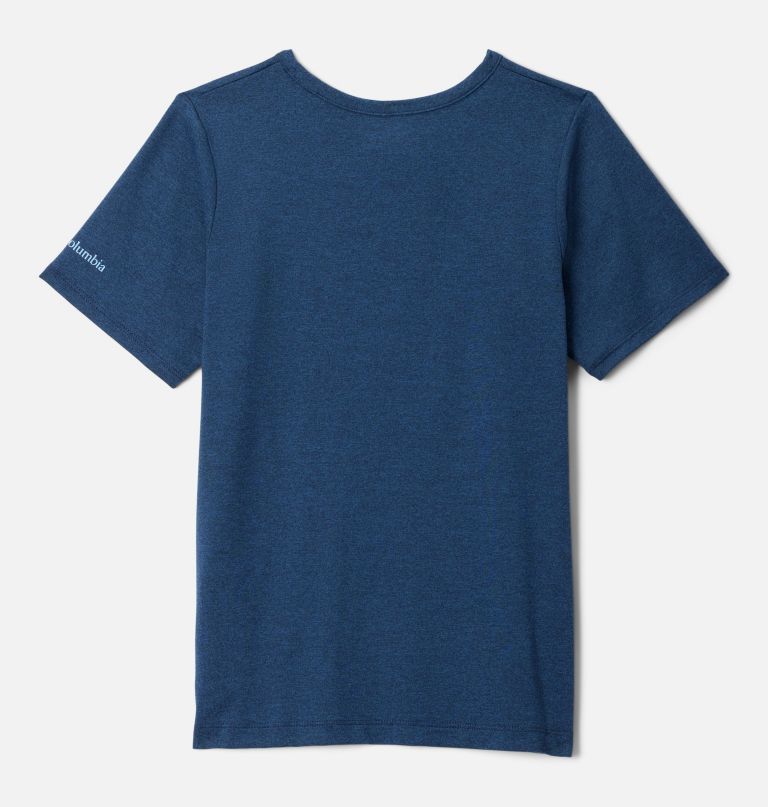 tech trail kurzarm-grafikshirt für jungen
