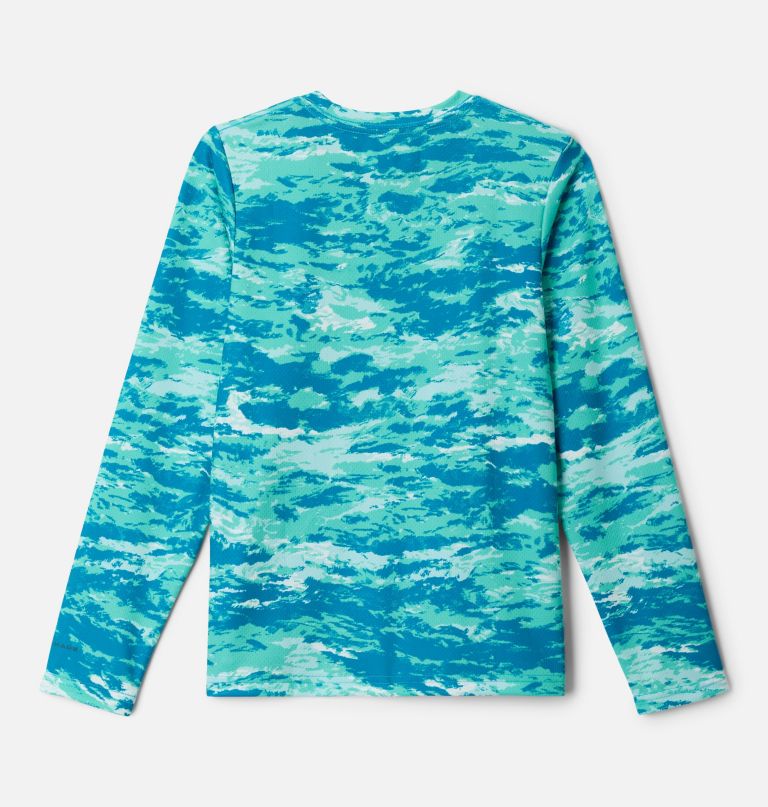 pfg solar stream langarmshirt für jungen mit aufdruck