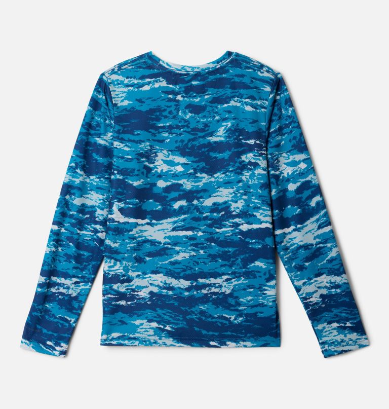pfg solar stream langarmshirt für jungen mit aufdruck