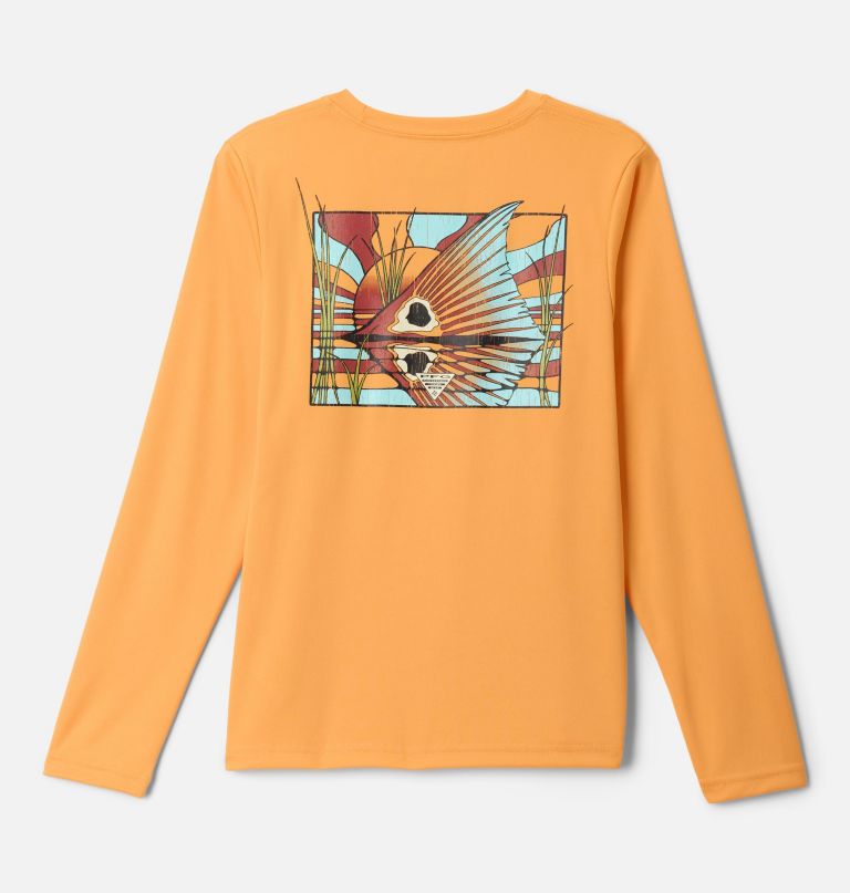 pfg terminal tackle fish shine langarmshirt für jungen