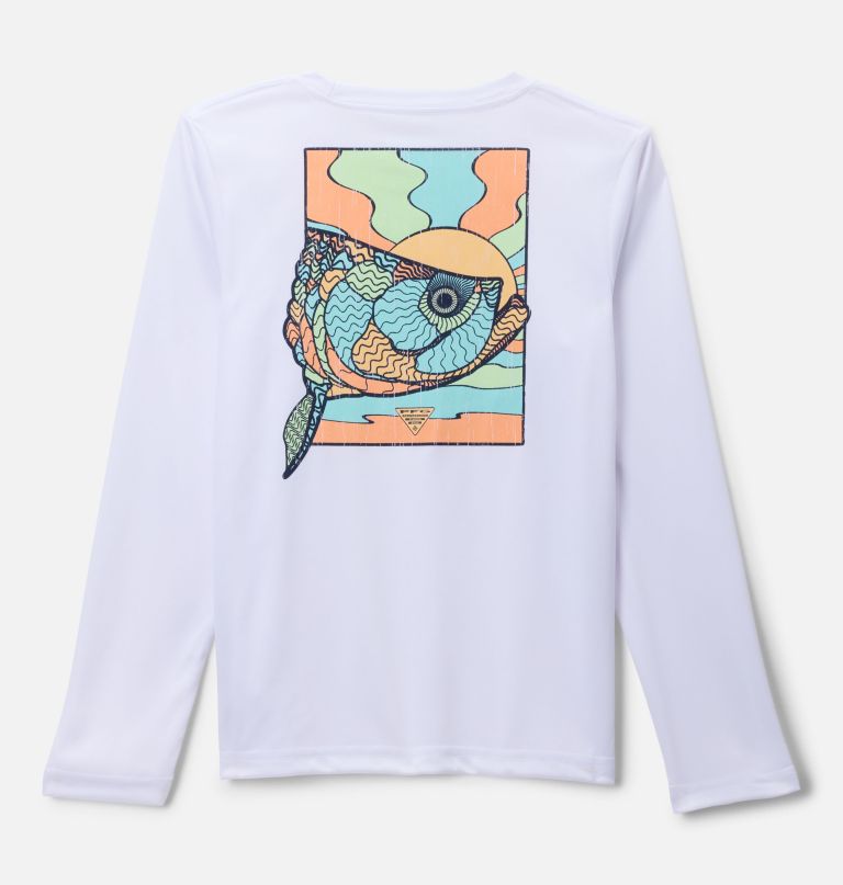 pfg terminal tackle fish shine langarmshirt für jungen