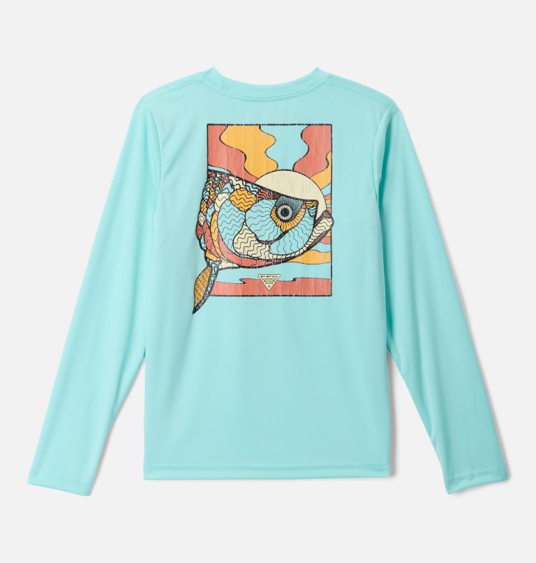 pfg terminal tackle fish shine langarmshirt für jungen