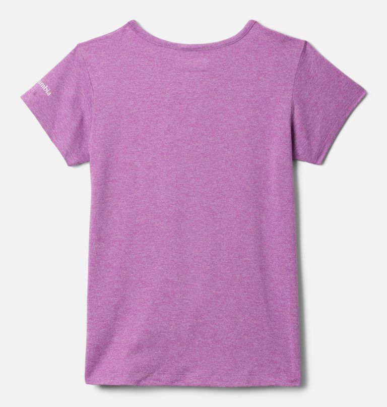 tech trail kurzarm-grafikshirt für mädchen