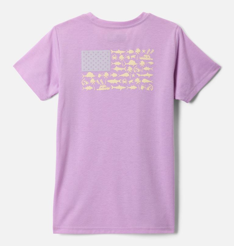 pfg kurzarm-t-shirt für mädchen mit grafikprint