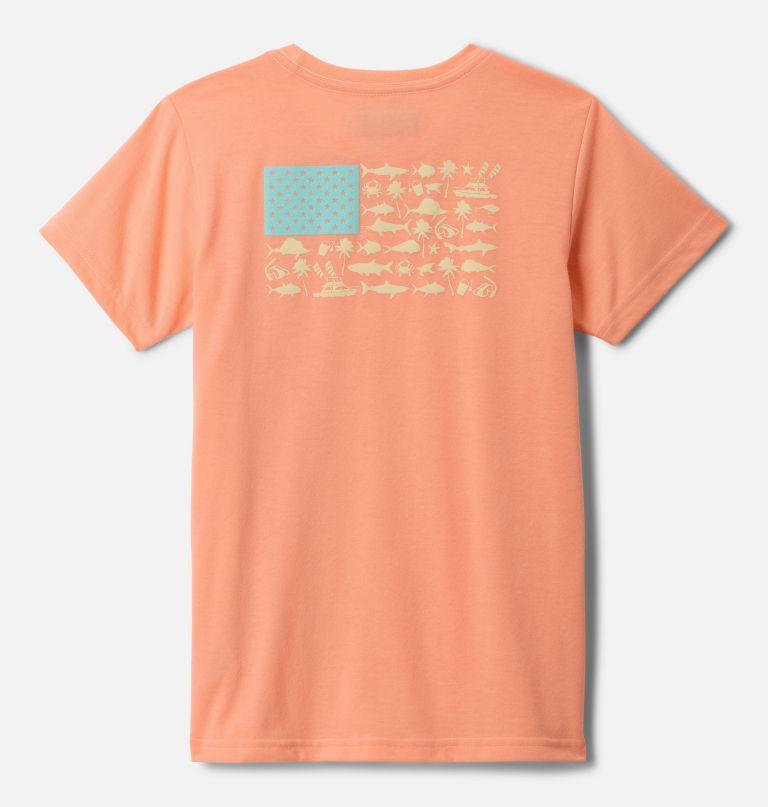 pfg kurzarm-t-shirt für mädchen mit grafikprint