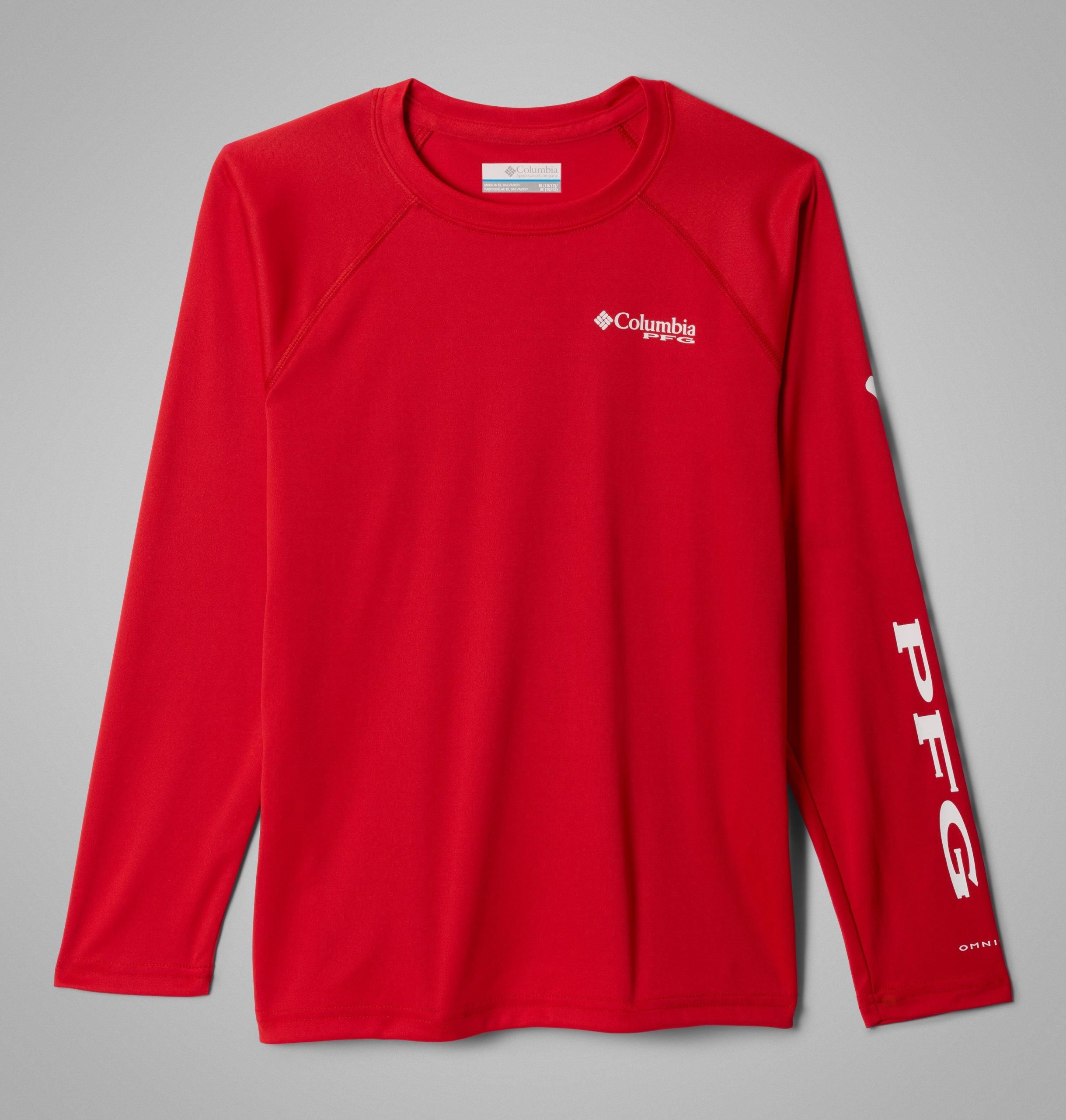 pfg deep waves flaggen-langarmshirt für kinder