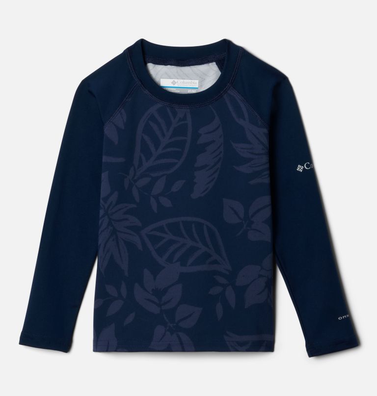 sandy shores langarm-sonnenschutzshirt für kleinkinder mit aufdruck