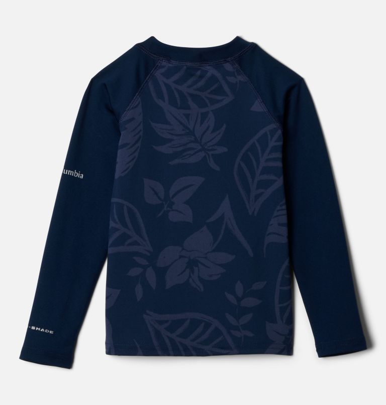 sandy shores langarm-sonnenschutzshirt für kleinkinder mit aufdruck