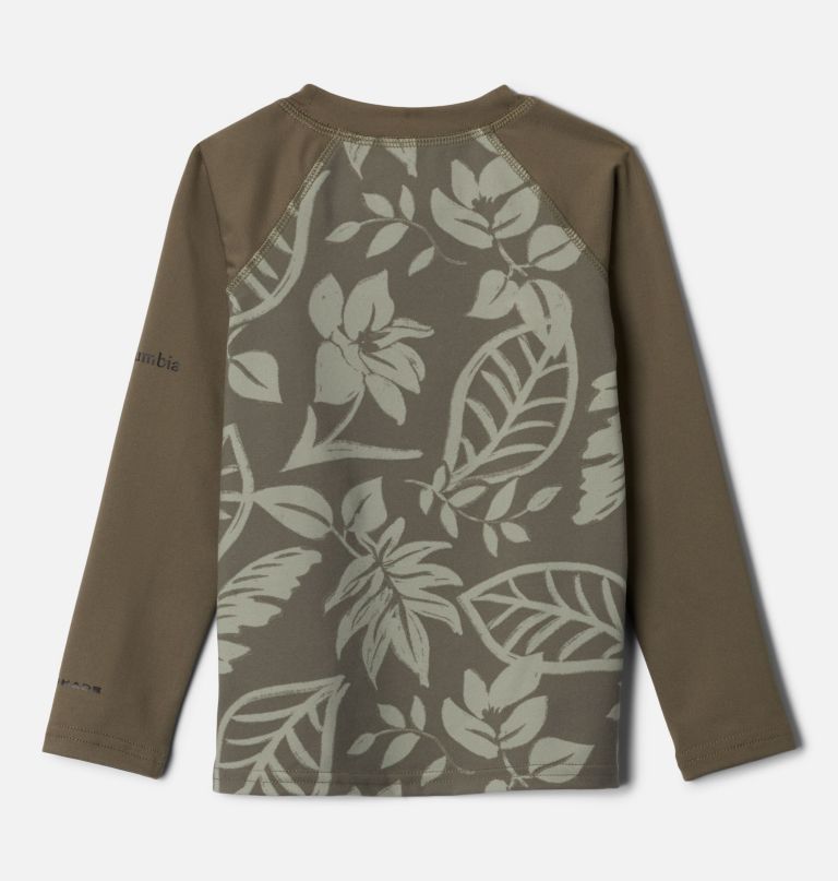 sandy shores langarm-sonnenschutzshirt für kleinkinder mit aufdruck