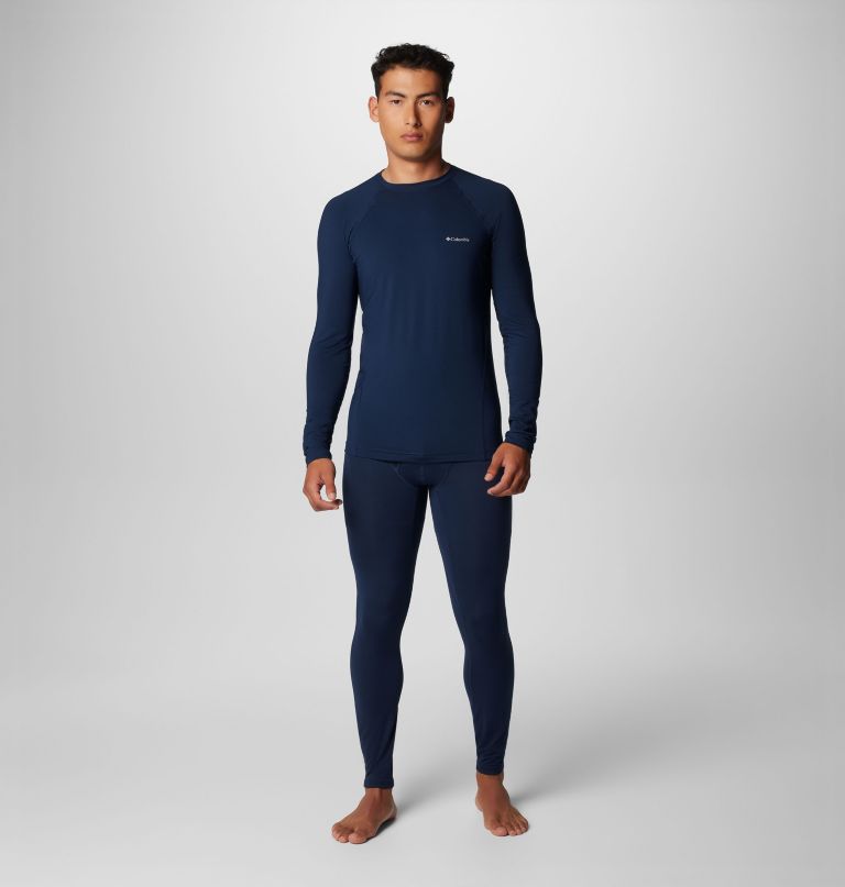 herren-funktionsshirt mit rundhalsausschnitt mittelschwer baselayer