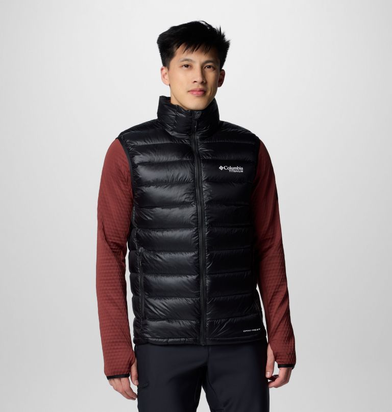 arctic crest daunenweste für herren