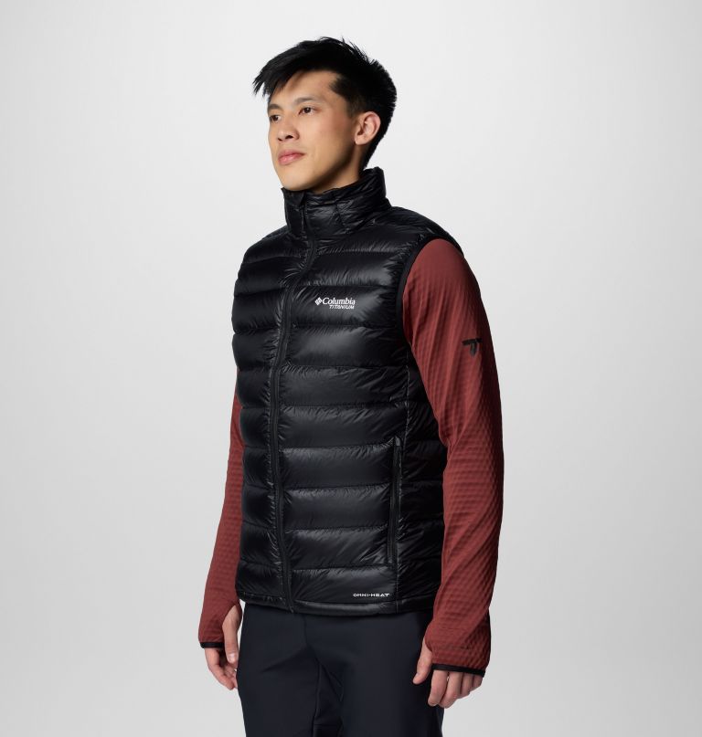 arctic crest daunenweste für herren