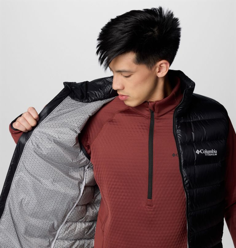 arctic crest daunenweste für herren