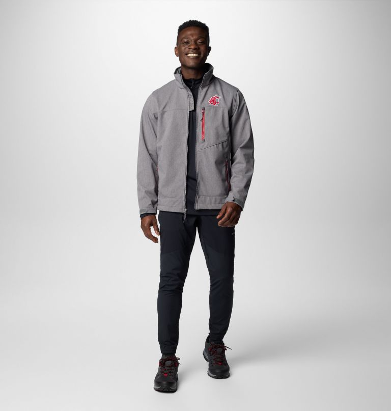 herren collegiate ascender iii softshell - washington state