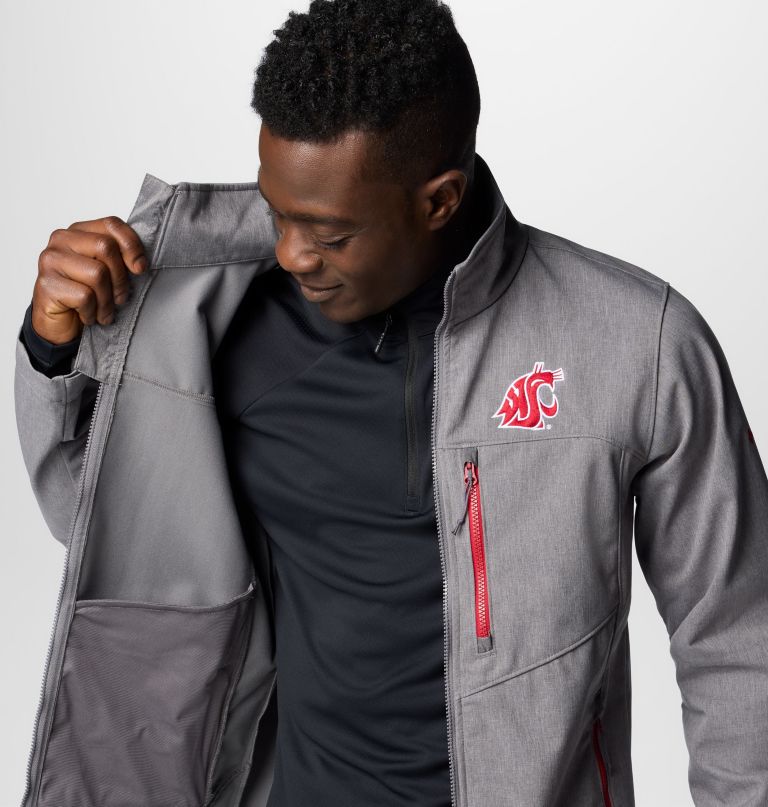 herren collegiate ascender iii softshell - washington state