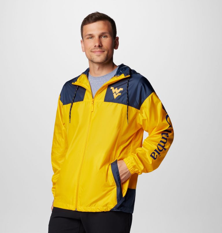 herren collegiate flash challenger ii windjacke - west virginia