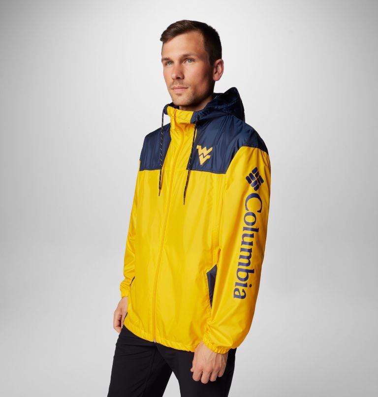 herren collegiate flash challenger ii windjacke - west virginia