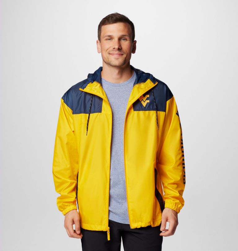 herren collegiate flash challenger ii windjacke - west virginia