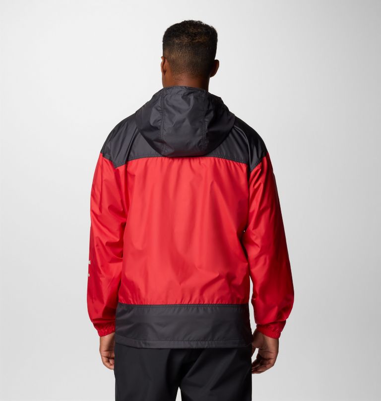 herren collegiate flash challenger ii windbreaker - ohio state