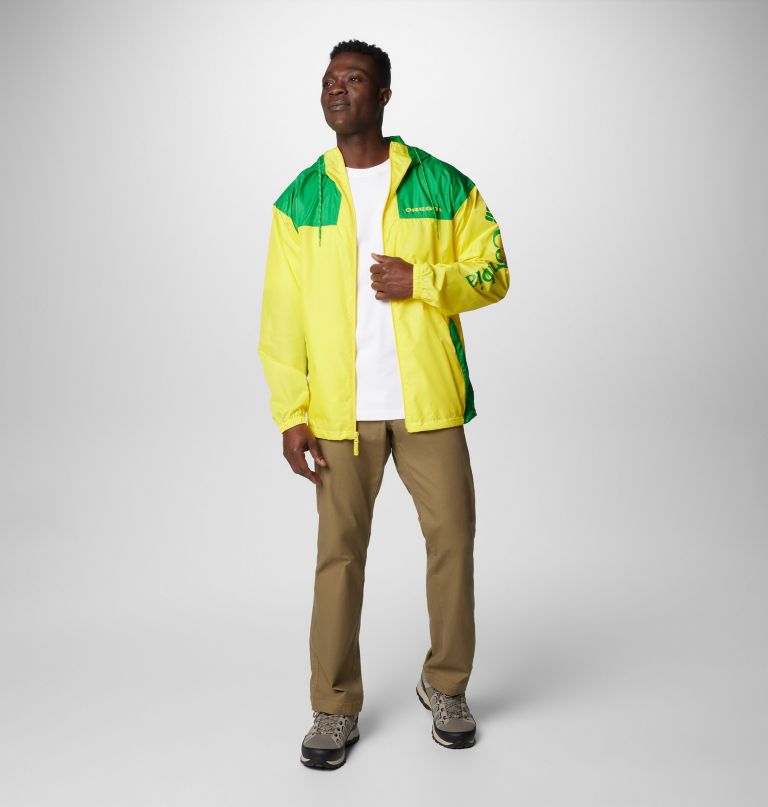 herren collegiate flash challenger ii windjacke - oregon